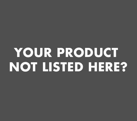 Product not listed